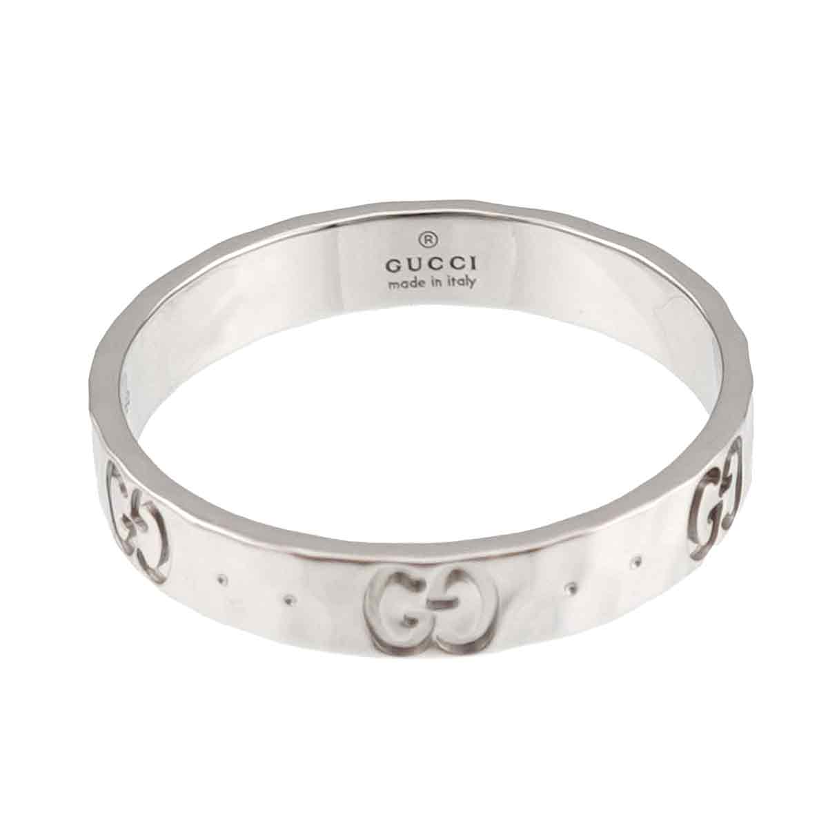 Icon Ring 18K WG White Gold 750 Size20 8.75(US)