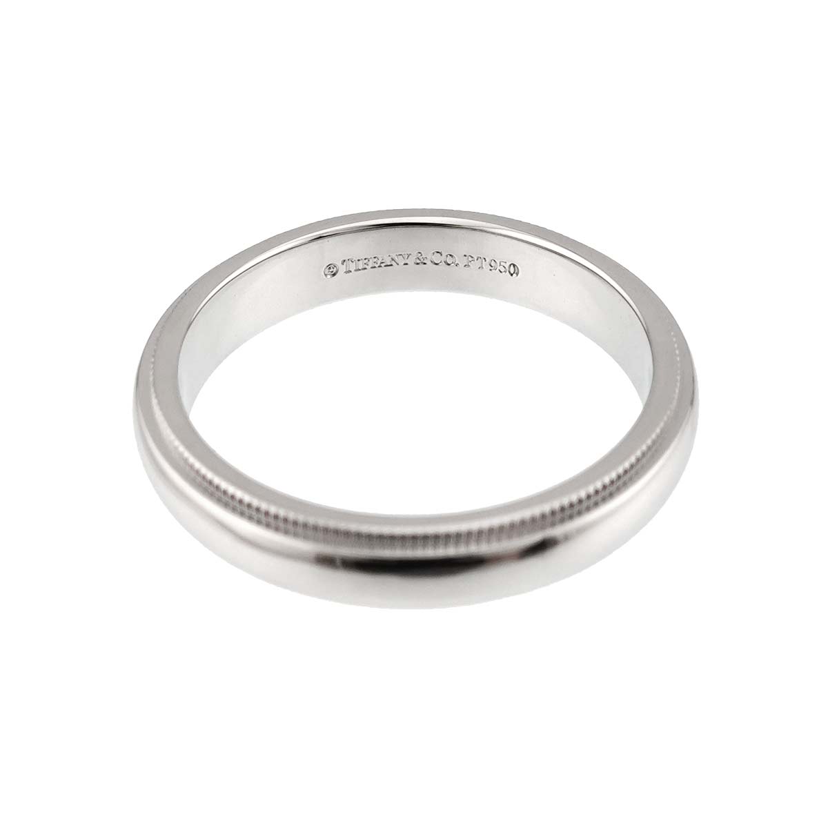 Milgrain Band Ring Platinum size8.25-8.75(US)