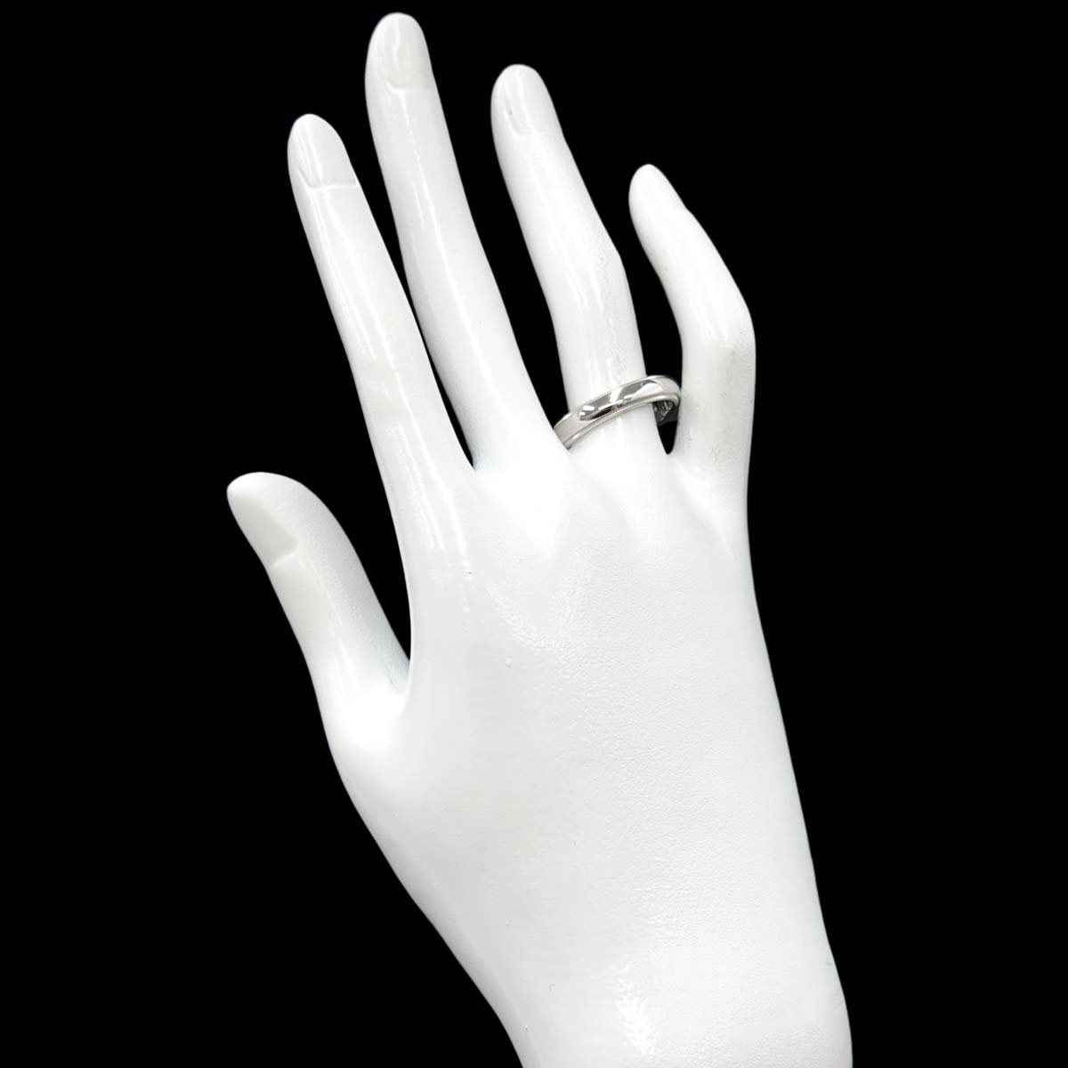 Milgrain Band Ring Platinum size8.25-8.75(US)