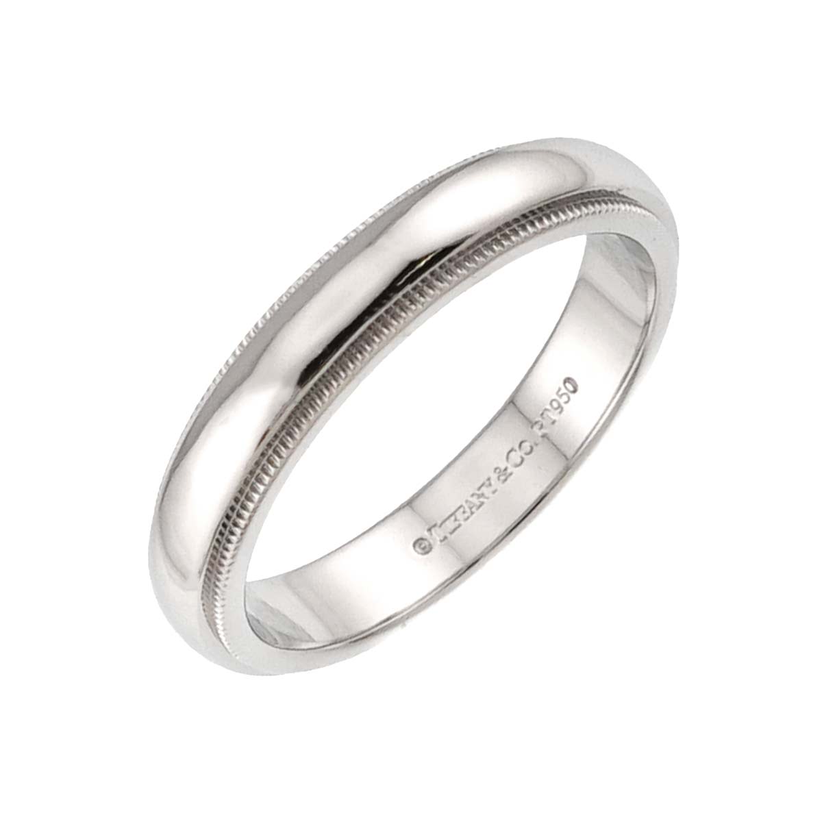 Milgrain Band Ring Platinum size8.25-8.75(US)