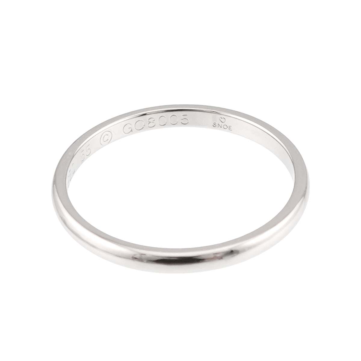 Classic Ring Platinum Size55 6.75-7.25(US)