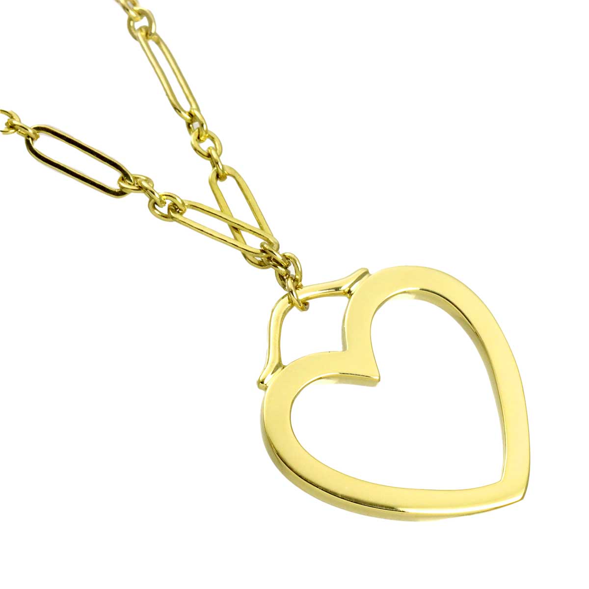 Sentimental Heart Necklace 18K Yellow Gold 750