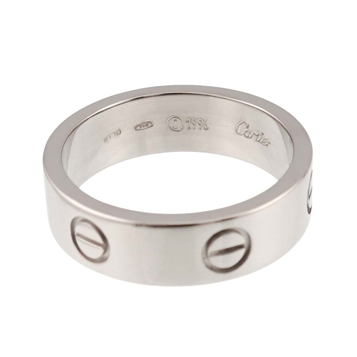 Love Ring 18K White Gold 750 size59 8.25-8.75(US)