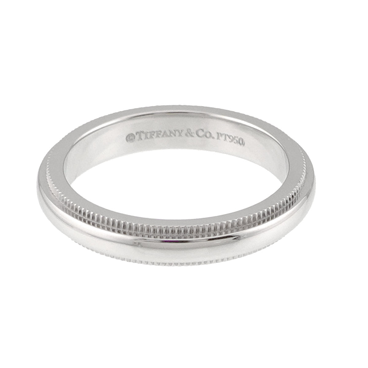 Milgrain Band Ring Pt Platinum Size4-4.5(US)