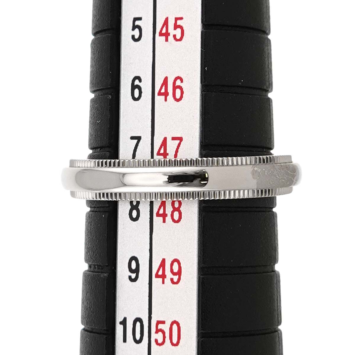 Milgrain Band Ring Pt Platinum Size4-4.5(US)