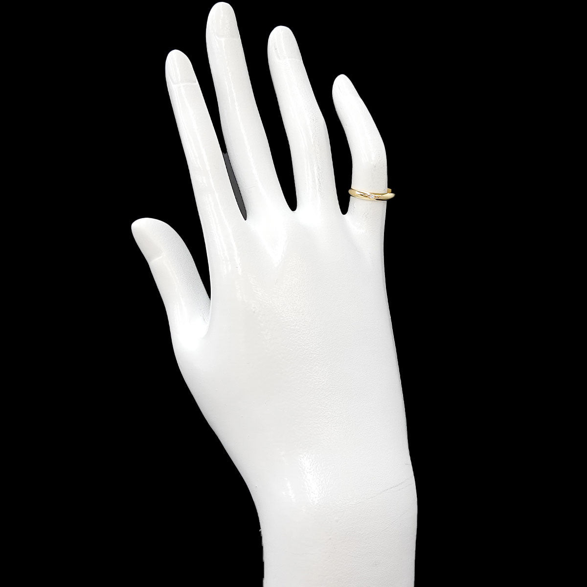 1895 Classic Diamond 1P Ring 18K YG 750 Size44 2.75-3(US)