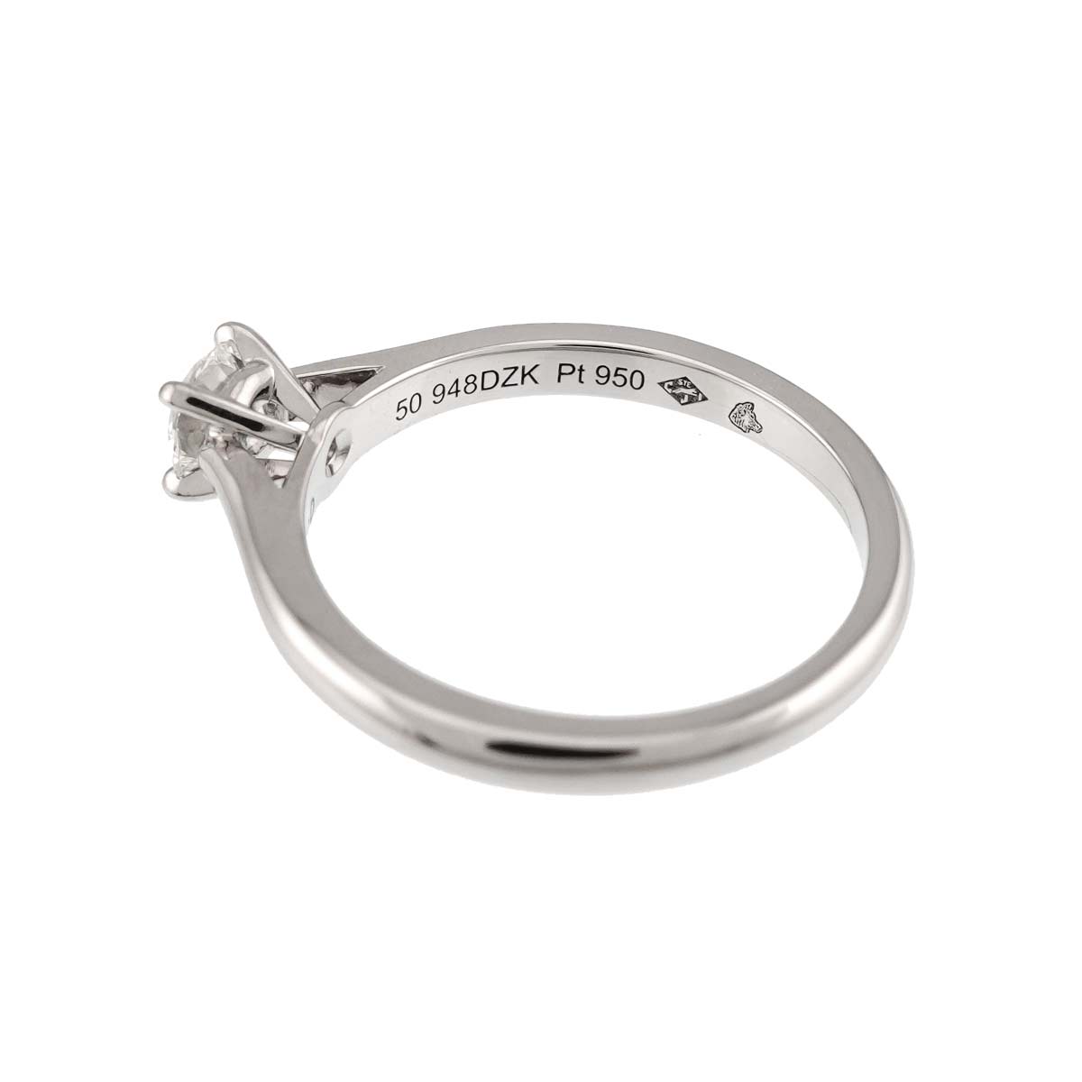 Diamond 0.32ct Ring Platinum size50 5.25(US)