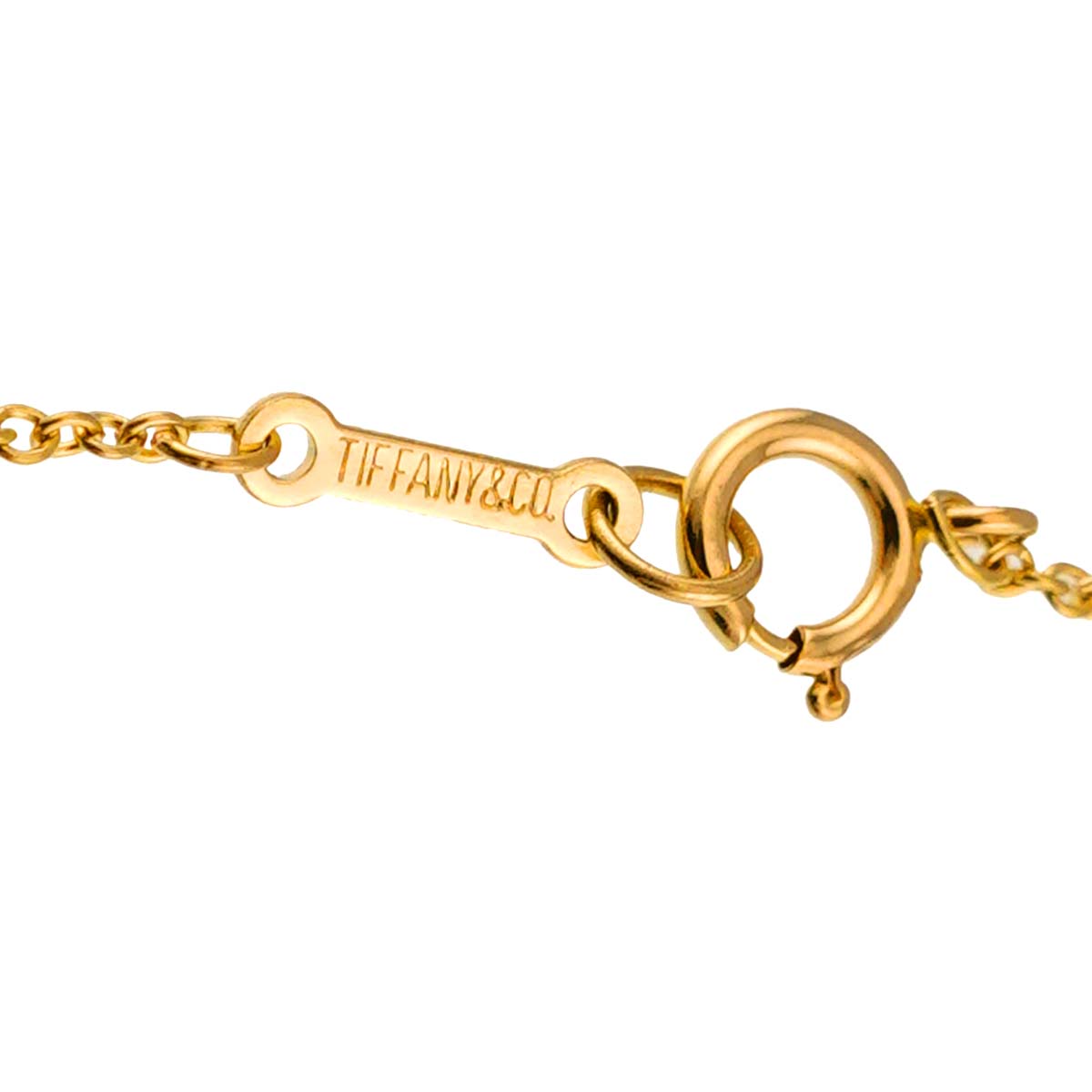 Bean Necklace 18K Yellow Gold 750