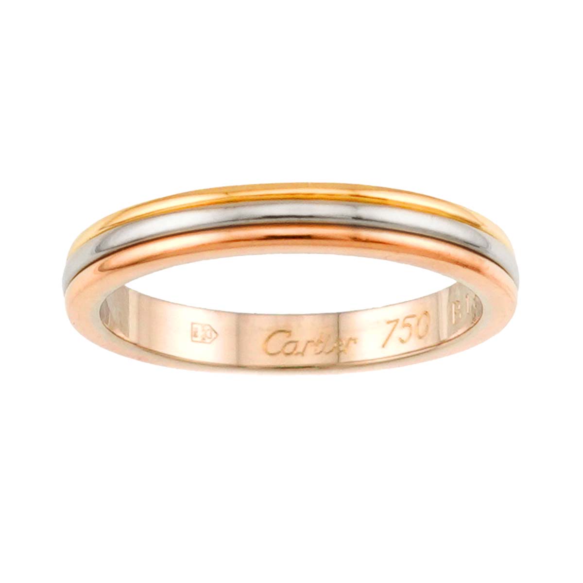 Vendome Ring 18K YG WG PG 750 size51 5.5-5.75(US)