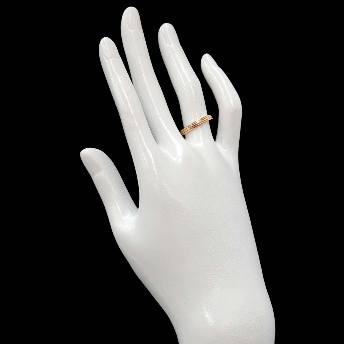 Vendome Ring 18K YG WG PG 750 size51 5.5-5.75(US)