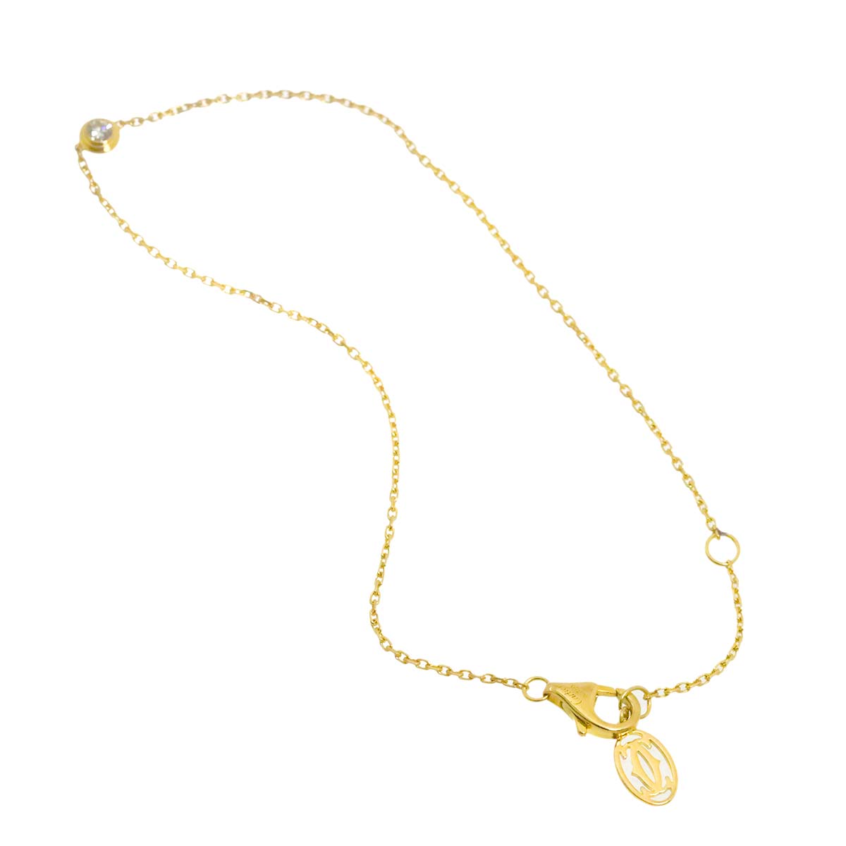 d Amour Diamond Bracelet XS 18K Yellow Gold 750