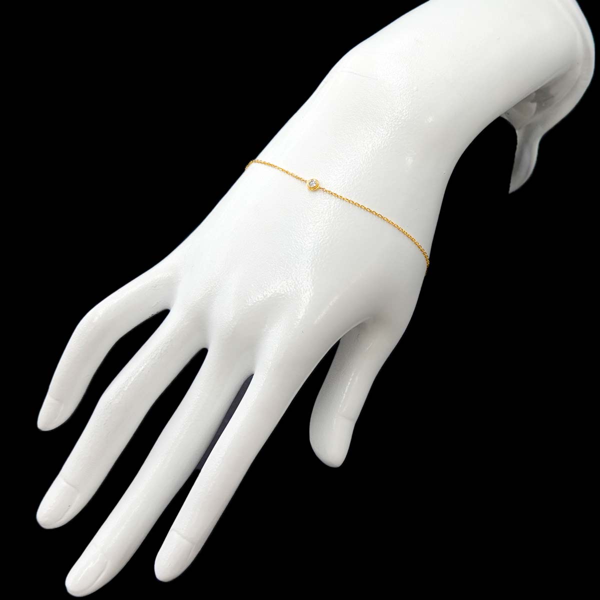 d Amour Diamond Bracelet XS 18K Yellow Gold 750