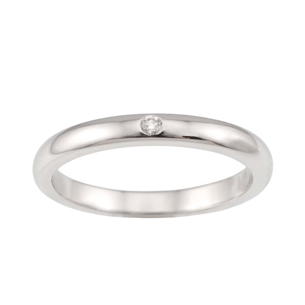 Stacking Diamond 1P Ring Platinum Size6.25-6.5(US)