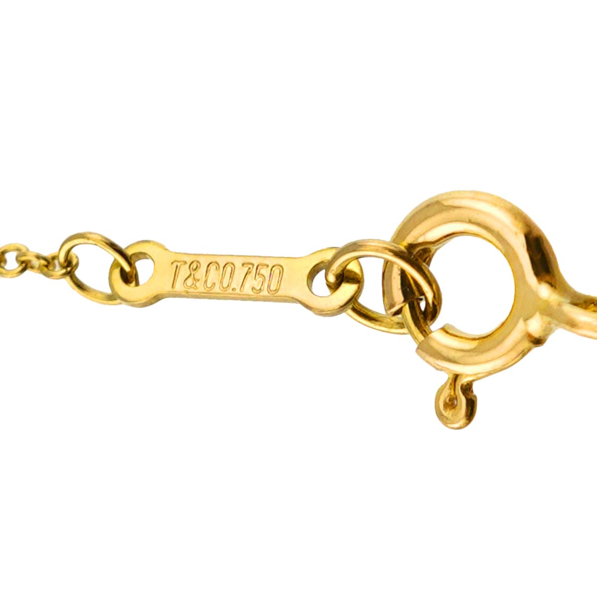 Loving Heart Necklace 18K Yellow Gold 750