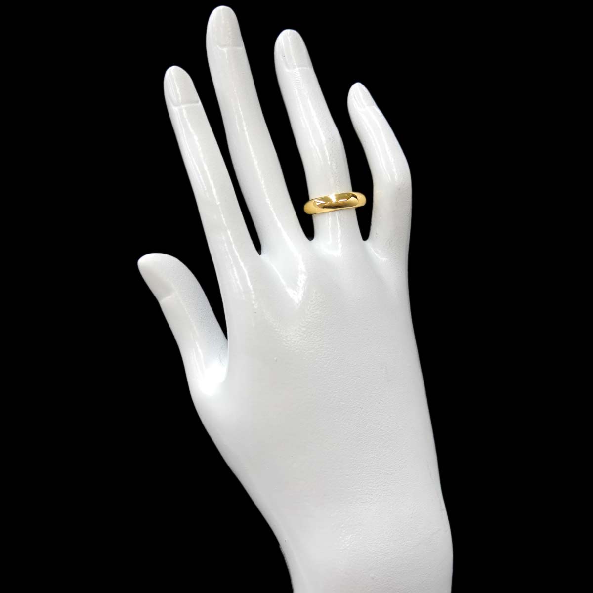 Forever Band Ring 18K Yellow Gold 750 Size5-5.25(US)