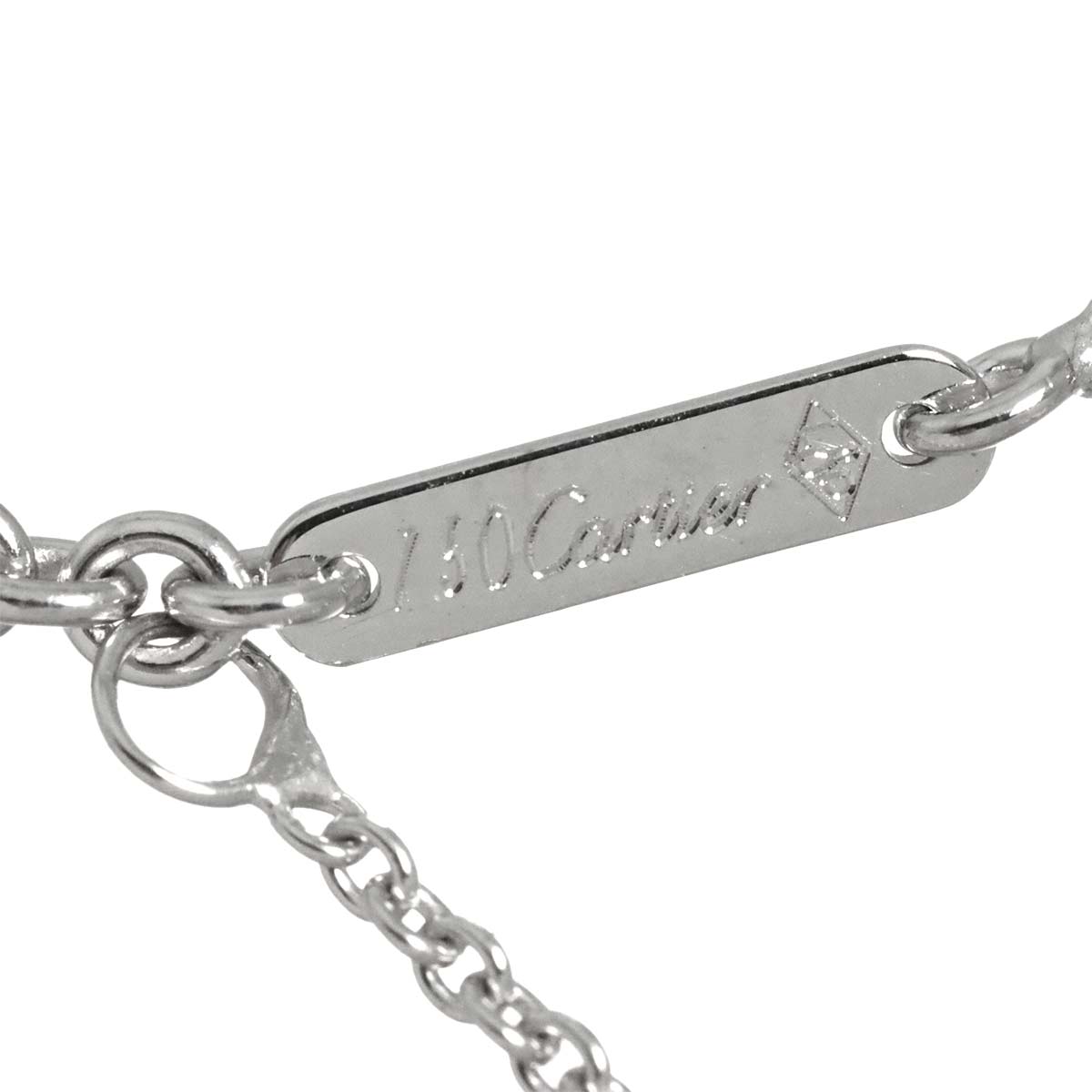 Necklace 18K WG White Gold 750