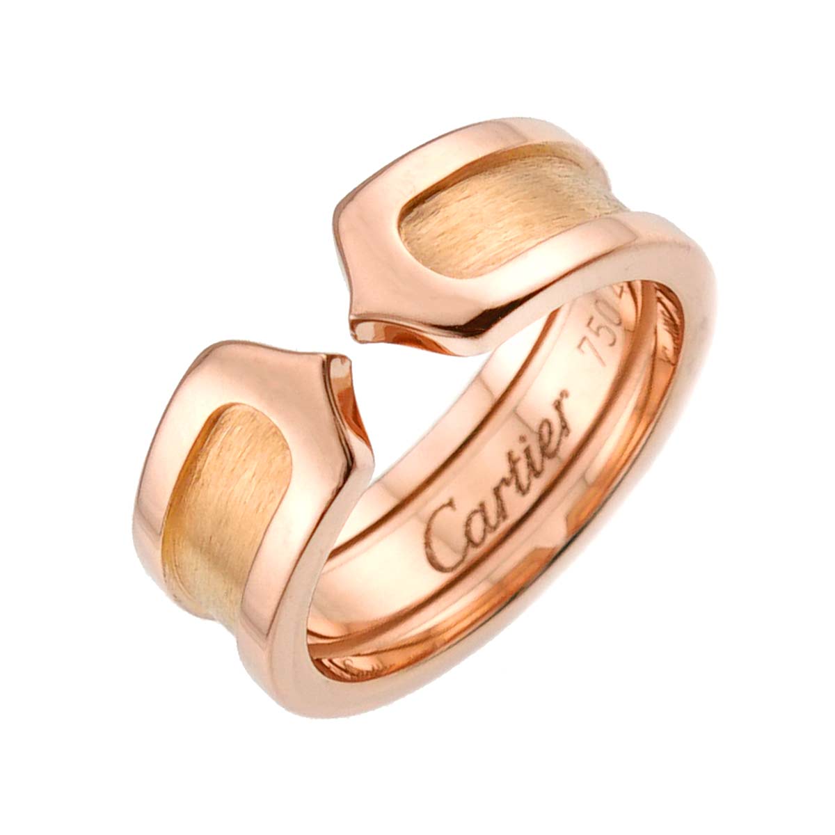 C2 SM Ring 18K PG 750 size48 4.5(US)