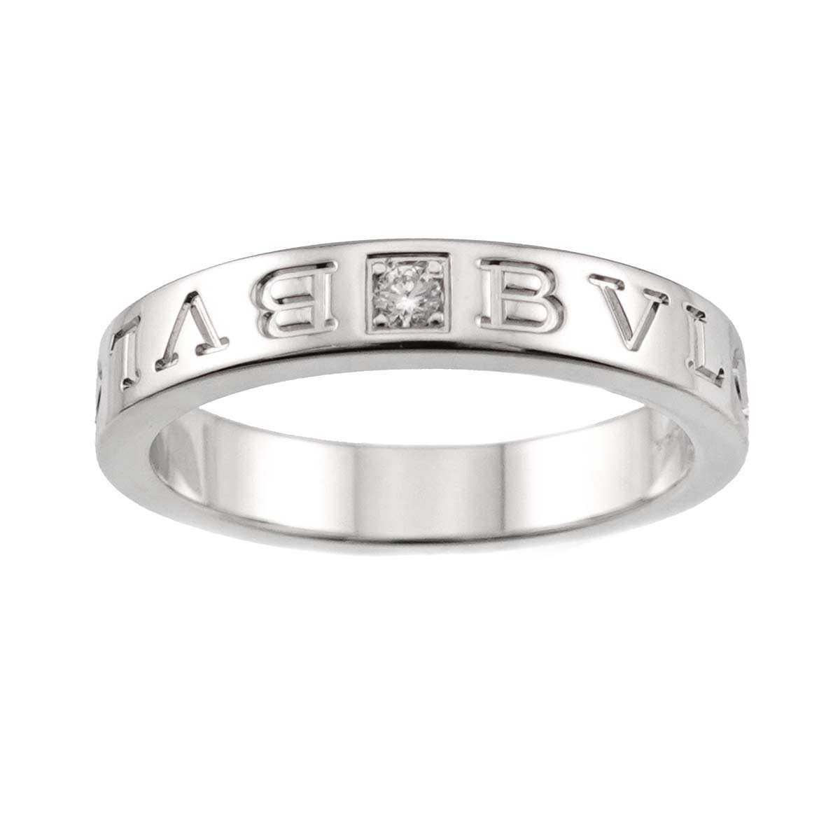 B-ZERO1 Diamond 1P Ring 18K WG 750 size8.75(US)