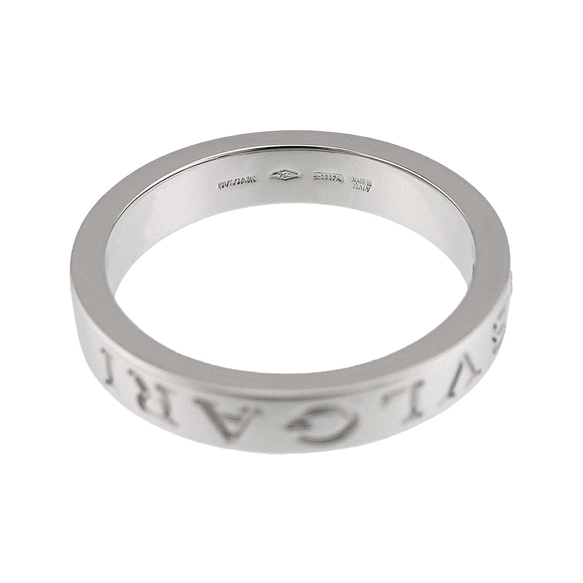 B-ZERO1 Diamond 1P Ring 18K WG 750 size8.75(US)