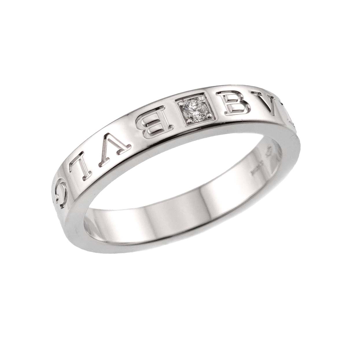 B-ZERO1 Diamond 1P Ring 18K WG 750 size8.75(US)