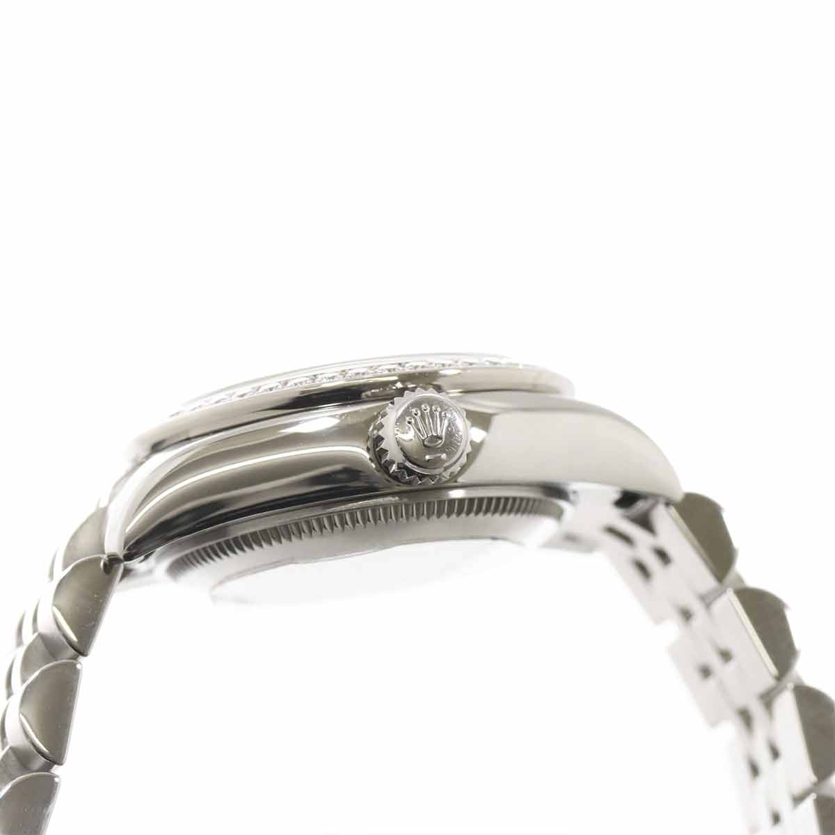 Datejust 179384G serial Random Date Diamond 750 WG Ladies Silver