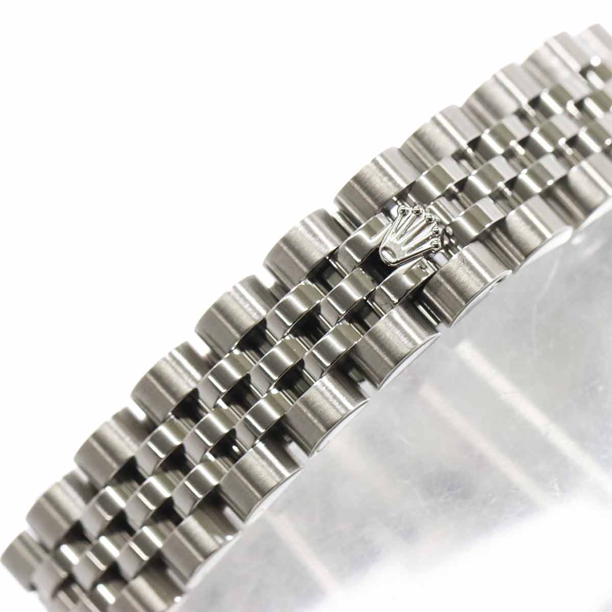 Datejust 179384G serial Random Date Diamond 750 WG Ladies Silver