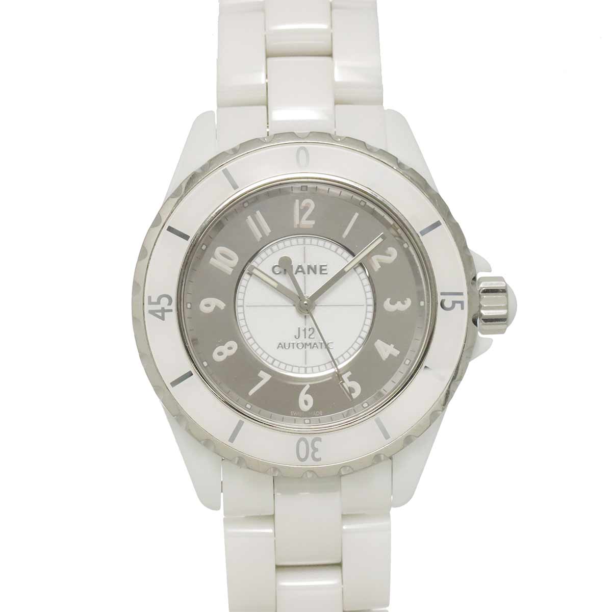 CHANEL J12 H4862  Automatic White Mirror Dial Mens Watch