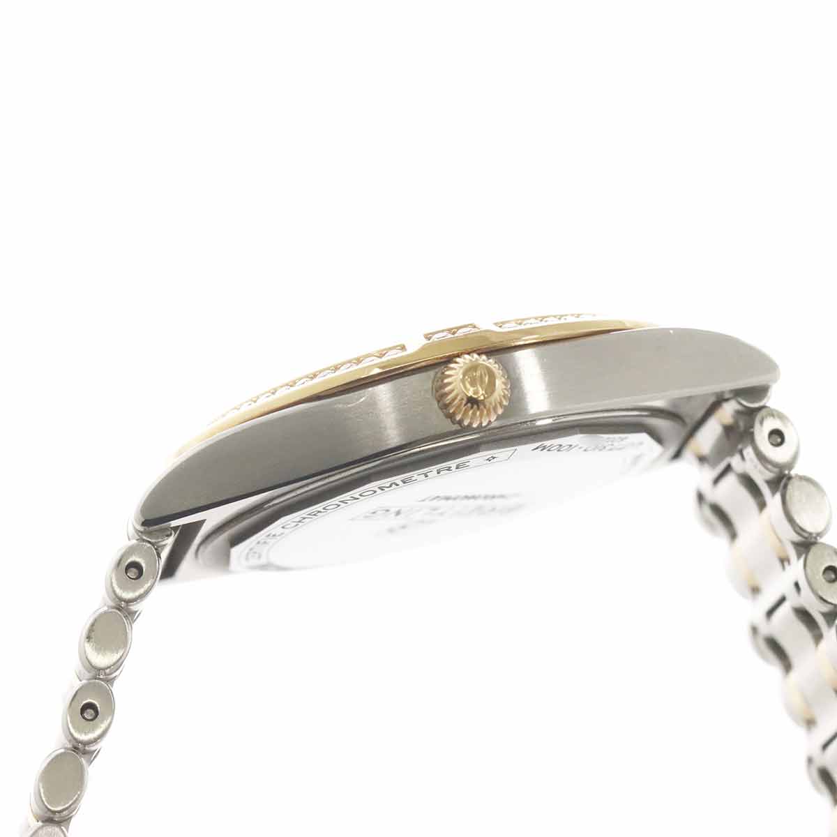 Chronomat 32 U77310 Diamond K18YG Quartz White Shell Dial