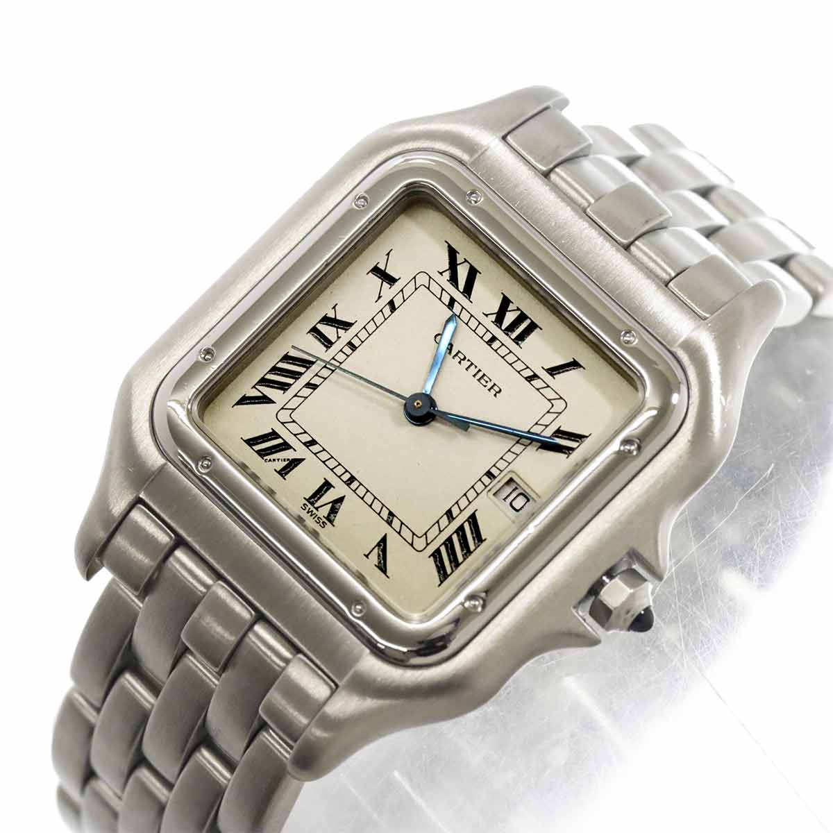 Panthere LM W25032P5 Quartz Cream Dial Mens Watch