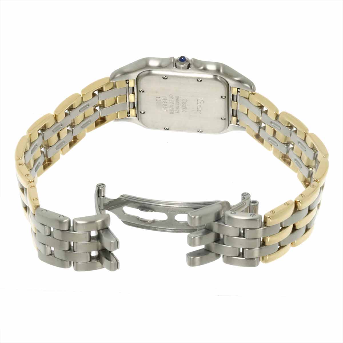 Panthere LM 3Row 83083444 YG Quartz Cream Dial Mens Watch