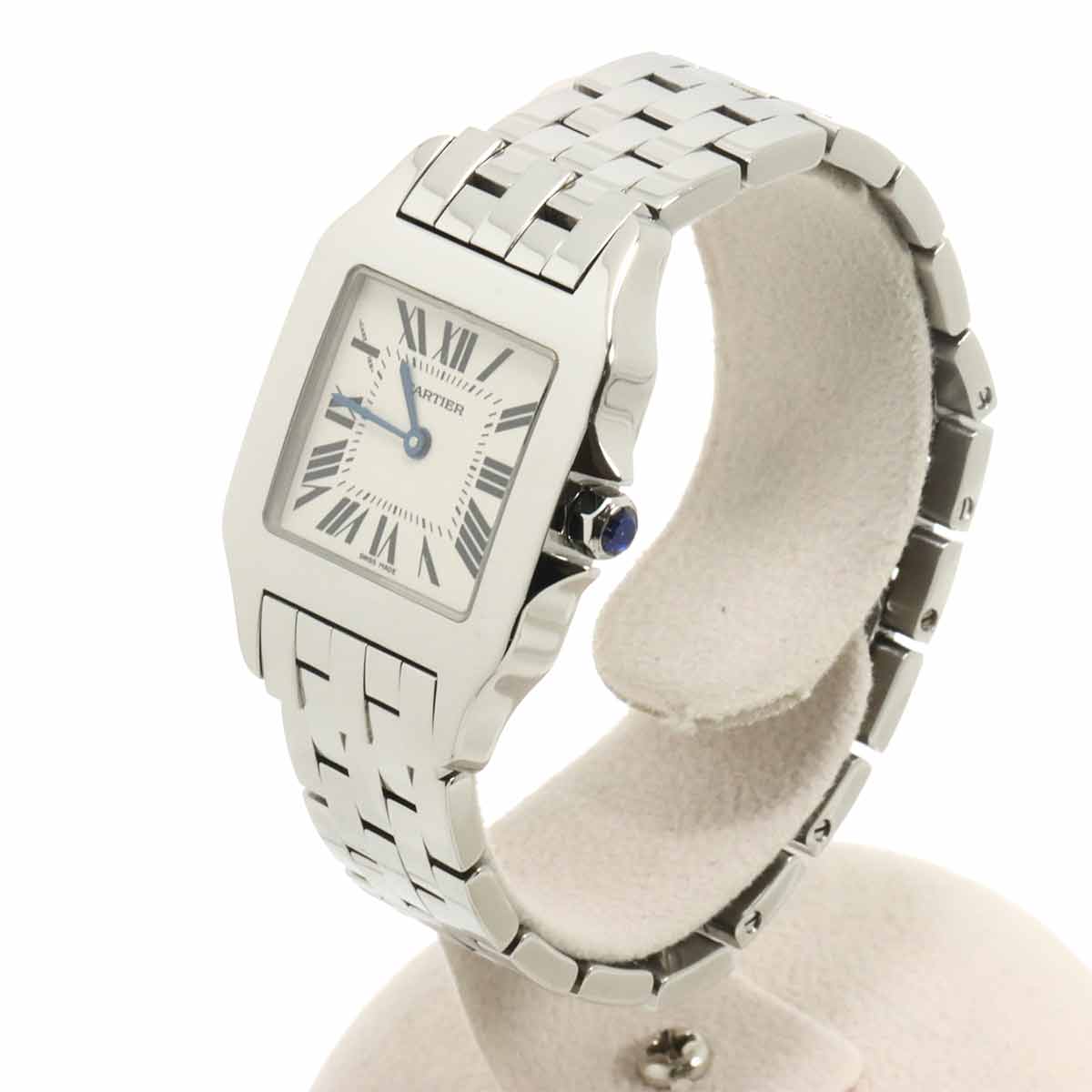 Santos Demoiselle LM W25065Z5 Quartz Silver Dial Boys watch