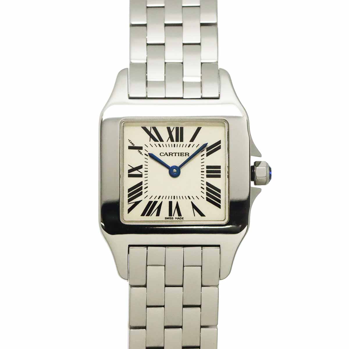 Santos Demoiselle LM W25065Z5 Quartz Silver Dial Boys watch