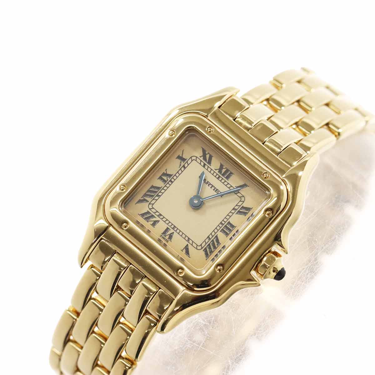 Panthere W25022B9 Quartz 750 YG Cream Dial Ladies Watch