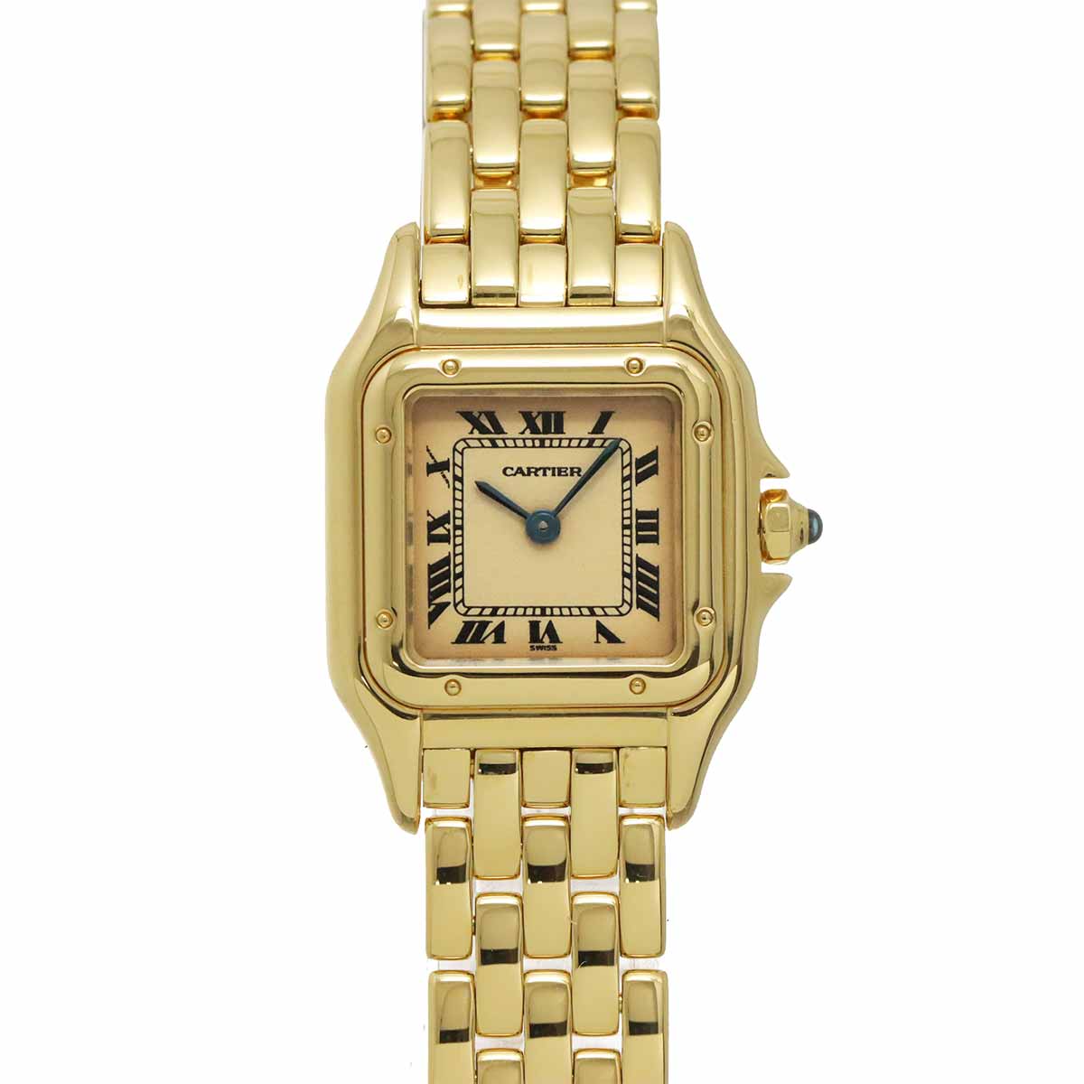 Panthere W25022B9 Quartz 750 YG Cream Dial Ladies Watch