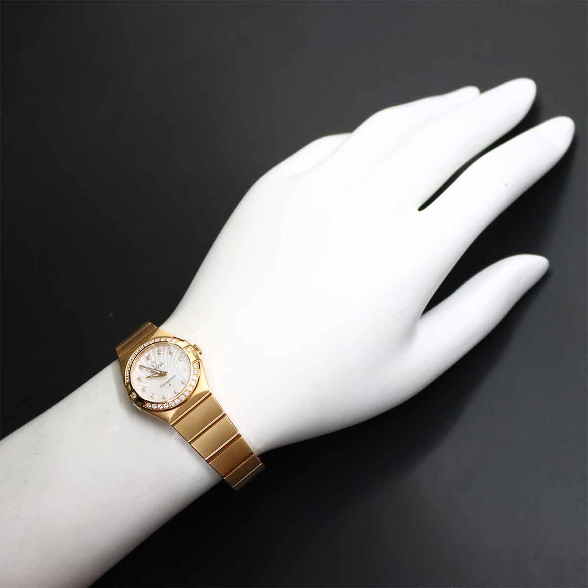 Constellation 123.55.24.60.55.001 Diamond 750 PG Ladies Watch