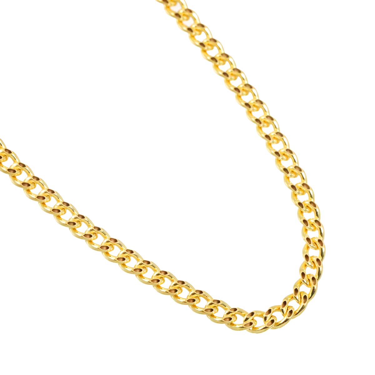 Necklace 18K K18 YG Yellow Gold 750