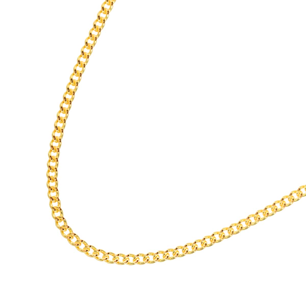Necklace 18K K18 YG Yellow Gold 750