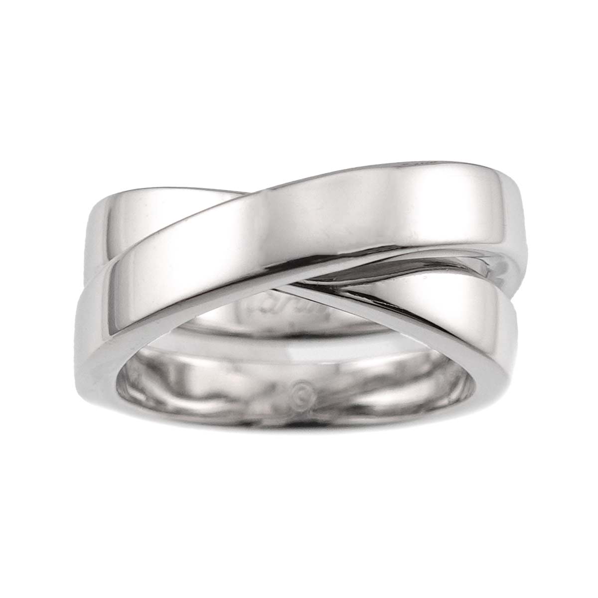 Paris Ring 18K White Gold 750 size52 6(US)
