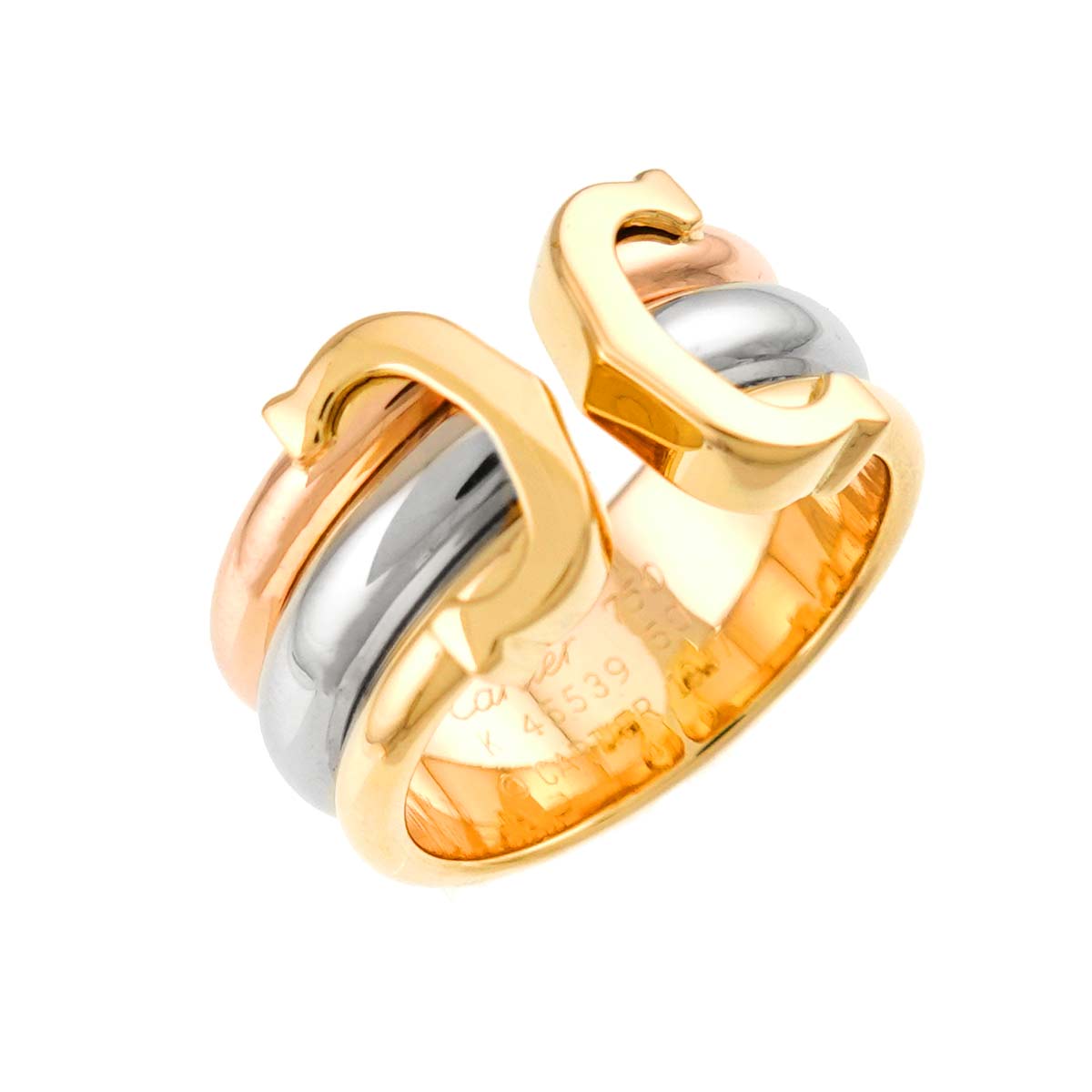 C2 Ring 18K YG WG PG 750 Size50 Size5.25(US)