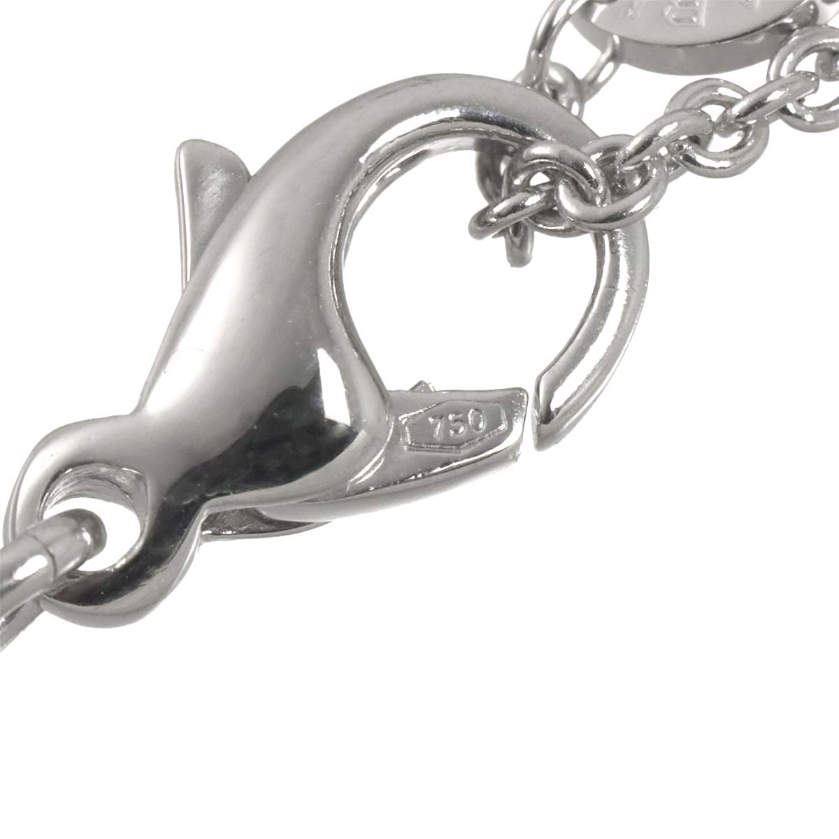 Cicladi Diamond Necklace 18K White Gold 750
