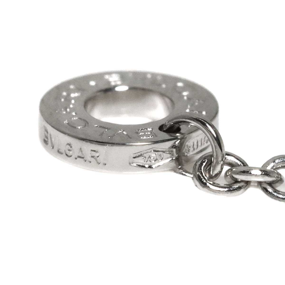 Cicladi Diamond Necklace 18K White Gold 750