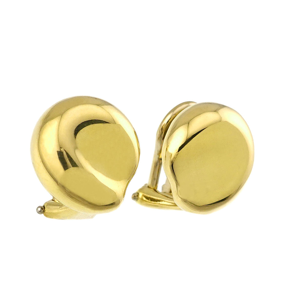 Earrings Clip on 18K Yellow Gold 750
