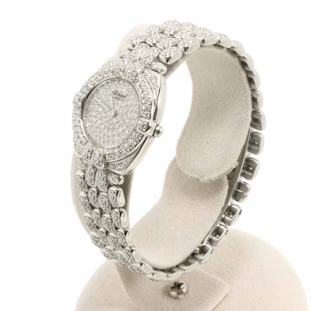 Gstaad 32/5166 K18WG Quartz Diamond Ladies Watch