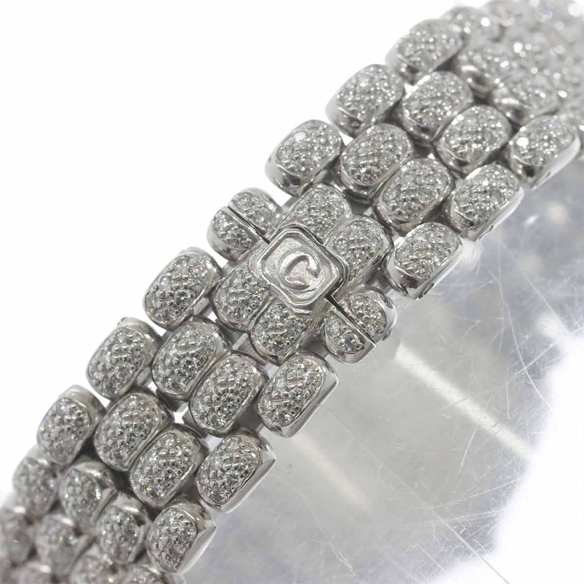 Gstaad 32/5166 K18WG Quartz Diamond Ladies Watch