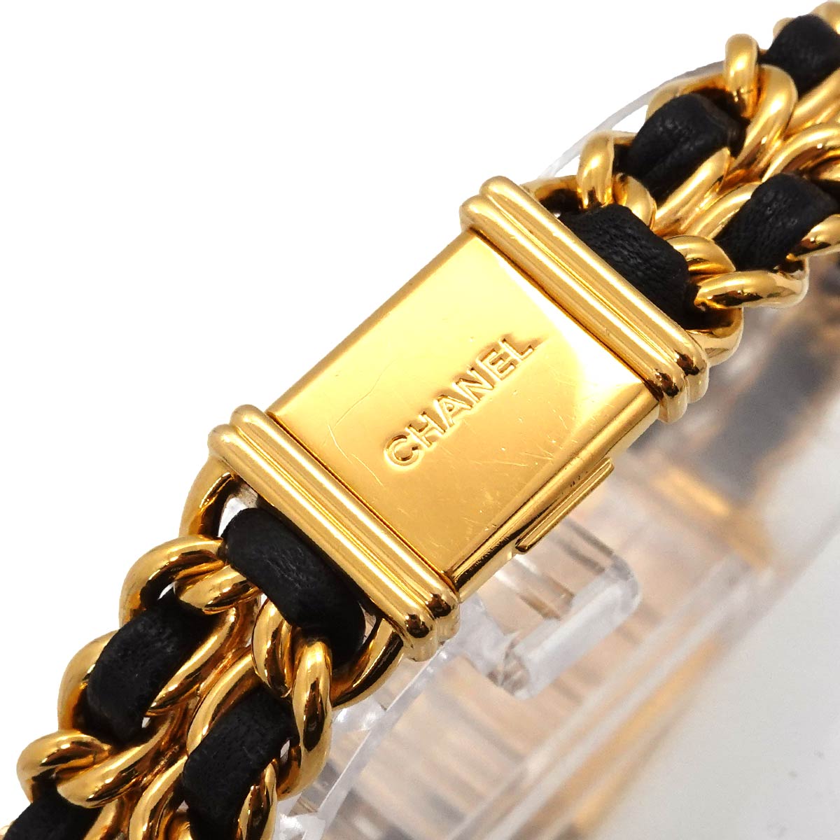 Premiere Size XL H0001 Vintage Quartz Black Dial Ladies Watch
