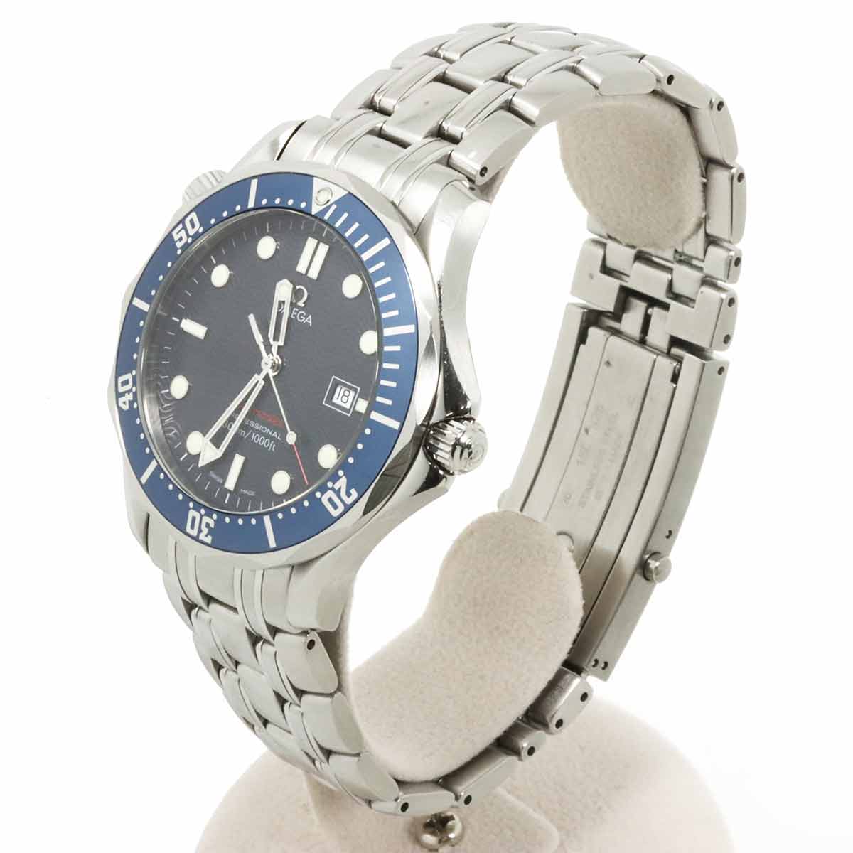 Seamaster Professional 2221 80 300m Quartz Blue Dial Mens