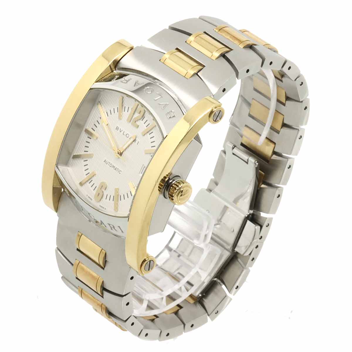Assioma AA48SG K18YG Automatic Date Mens Watch