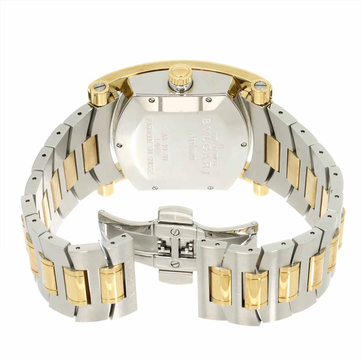 Assioma AA48SG K18YG Automatic Date Mens Watch