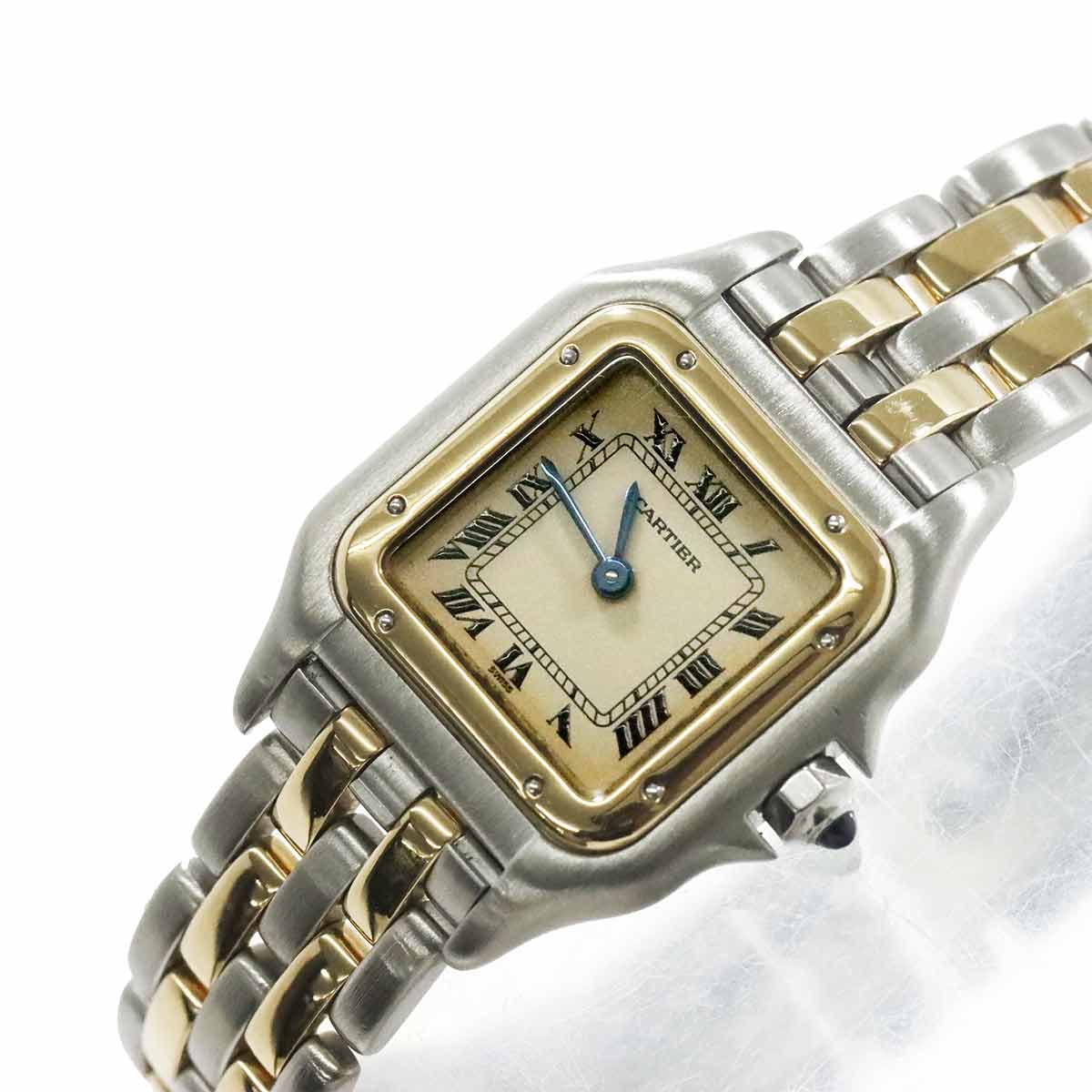 Panthere Two Row SM 84083242 Quartz Cream Dial YG