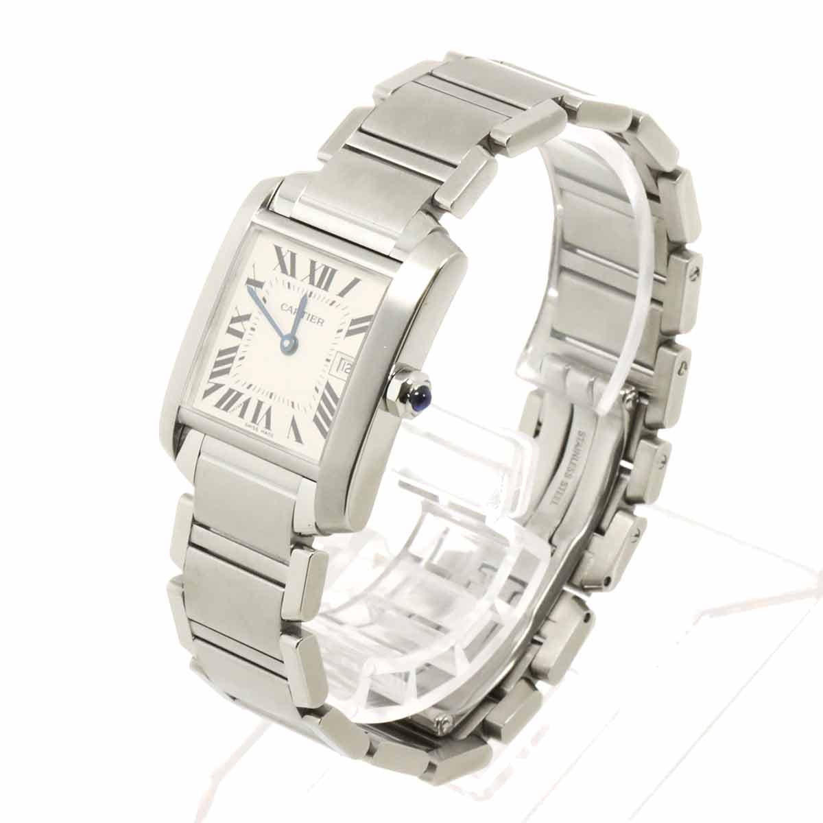 Tank Francaise MM W51011Q3 Quartz cream Dial Boys Watch
